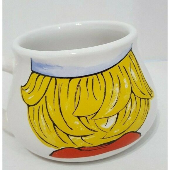 Houston Harvest 1998 Campbells Soup Kid Large Mug White Ceramic 16 oz Bowl - Picture 4 of 7